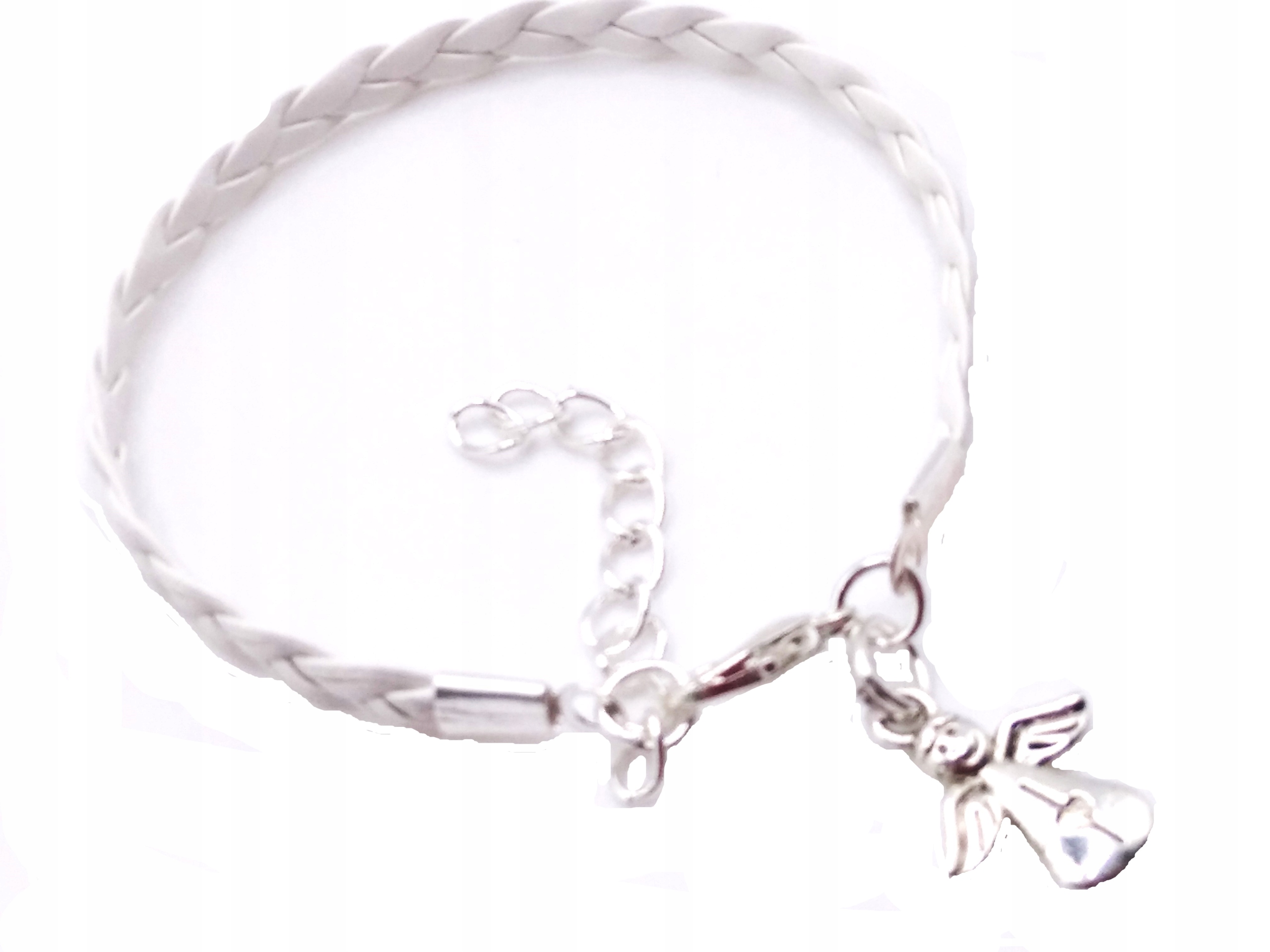 

Bransoletka Rzemień Aniołek Komunia Św.