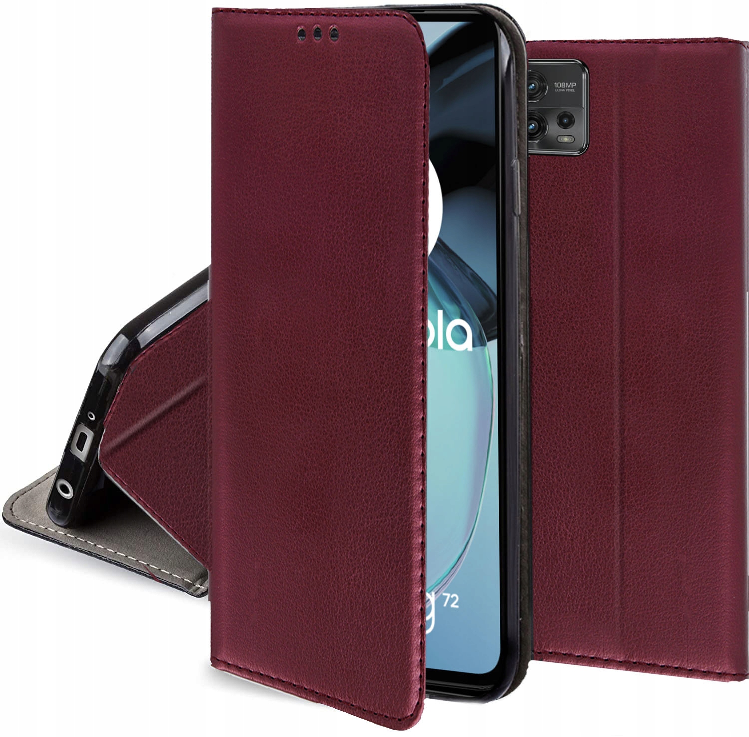 

Etui S-magnetic Magnes +szkło do Motorola Moto G72