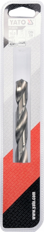 YATO WIERTŁO HSS DO STALI INOX ŻELIWA 16.0 mm Marka Yato