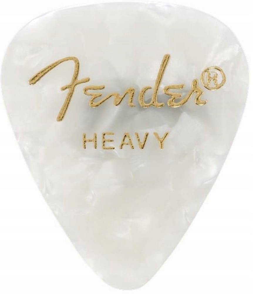 

Fender 351 Premium White Moto kostka git. Heavy