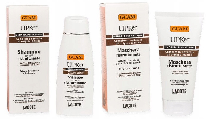 Guam UPKer Maska šampon obnovuje suché vlasy