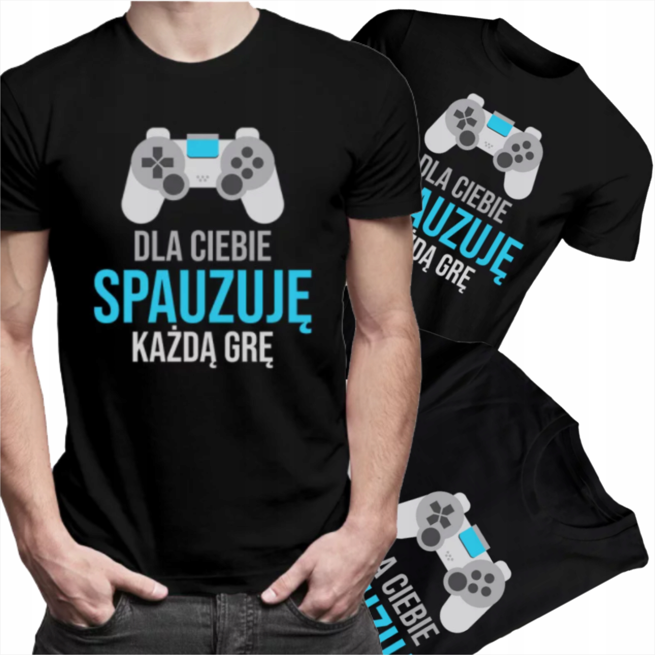 

Koszulka ze śmiesznym nadrukiem dla chłopaka