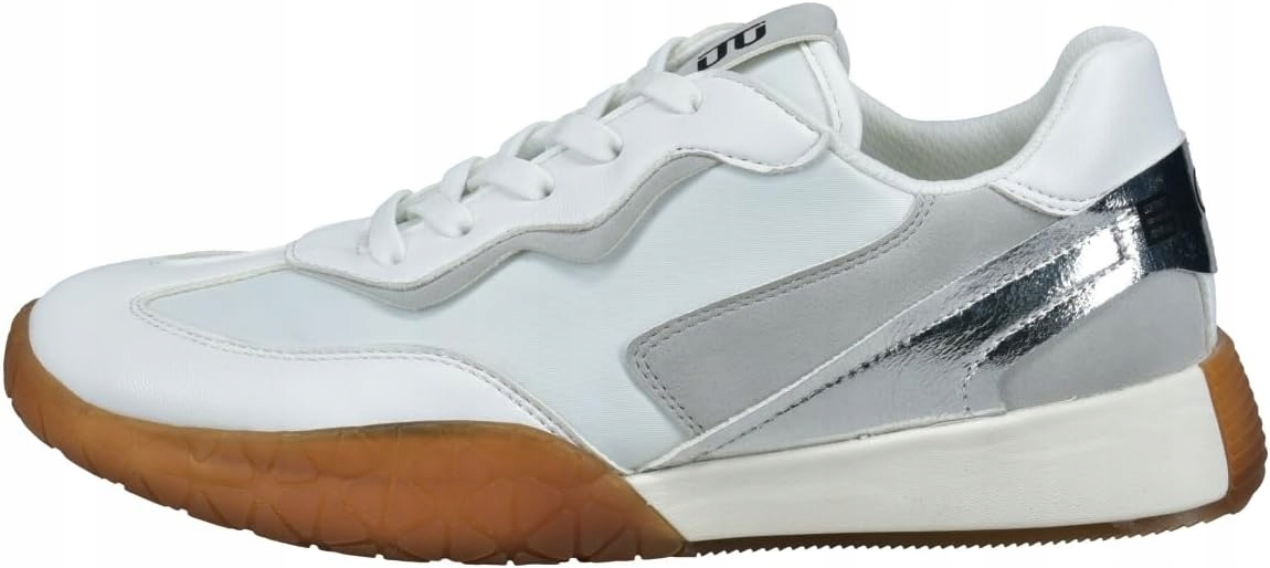 Bagatt Bílé Sportovní Boty Se Stříbrnými Lakovanými Detaily 42 6DA