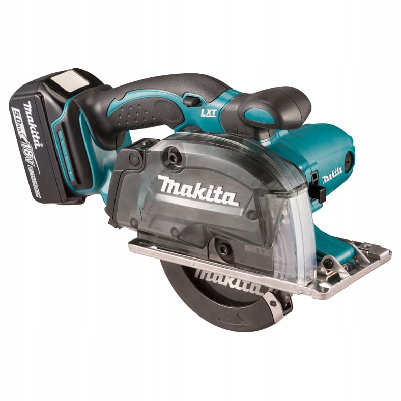 akumulátorová řezačka kovů 136 mm, 18 V, 2x5,0 Ah Makita [DCS552RTJ]