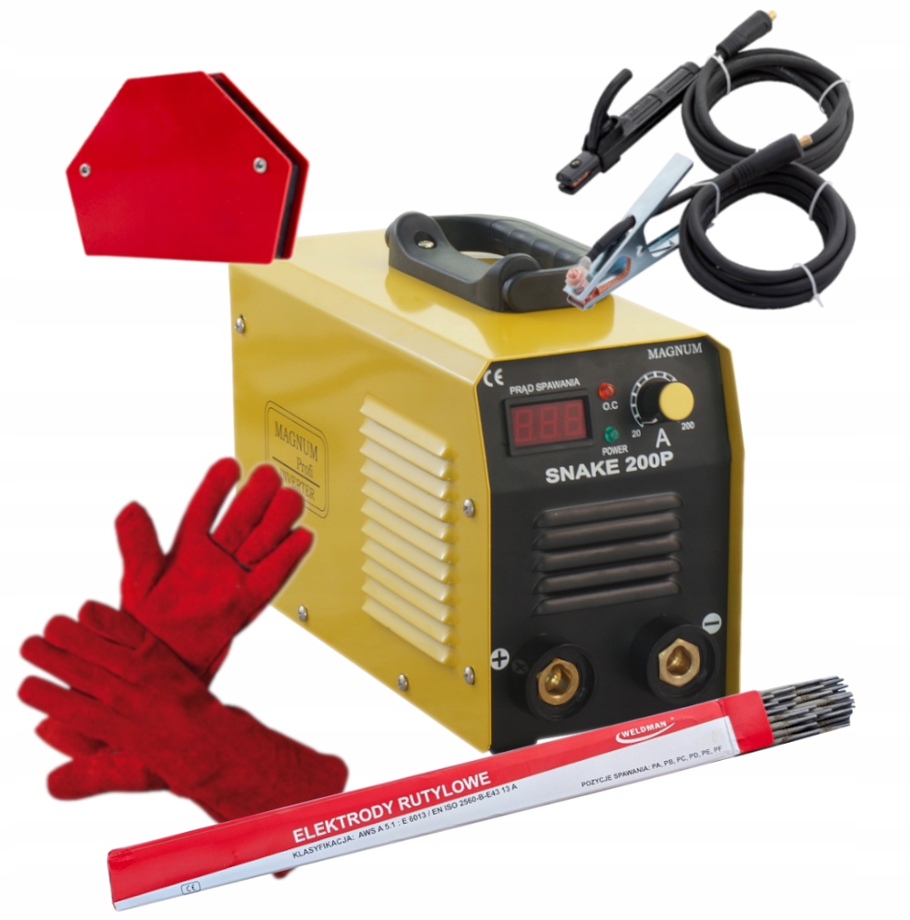 Magnum Snake 200PS Spawarka zestaw 1