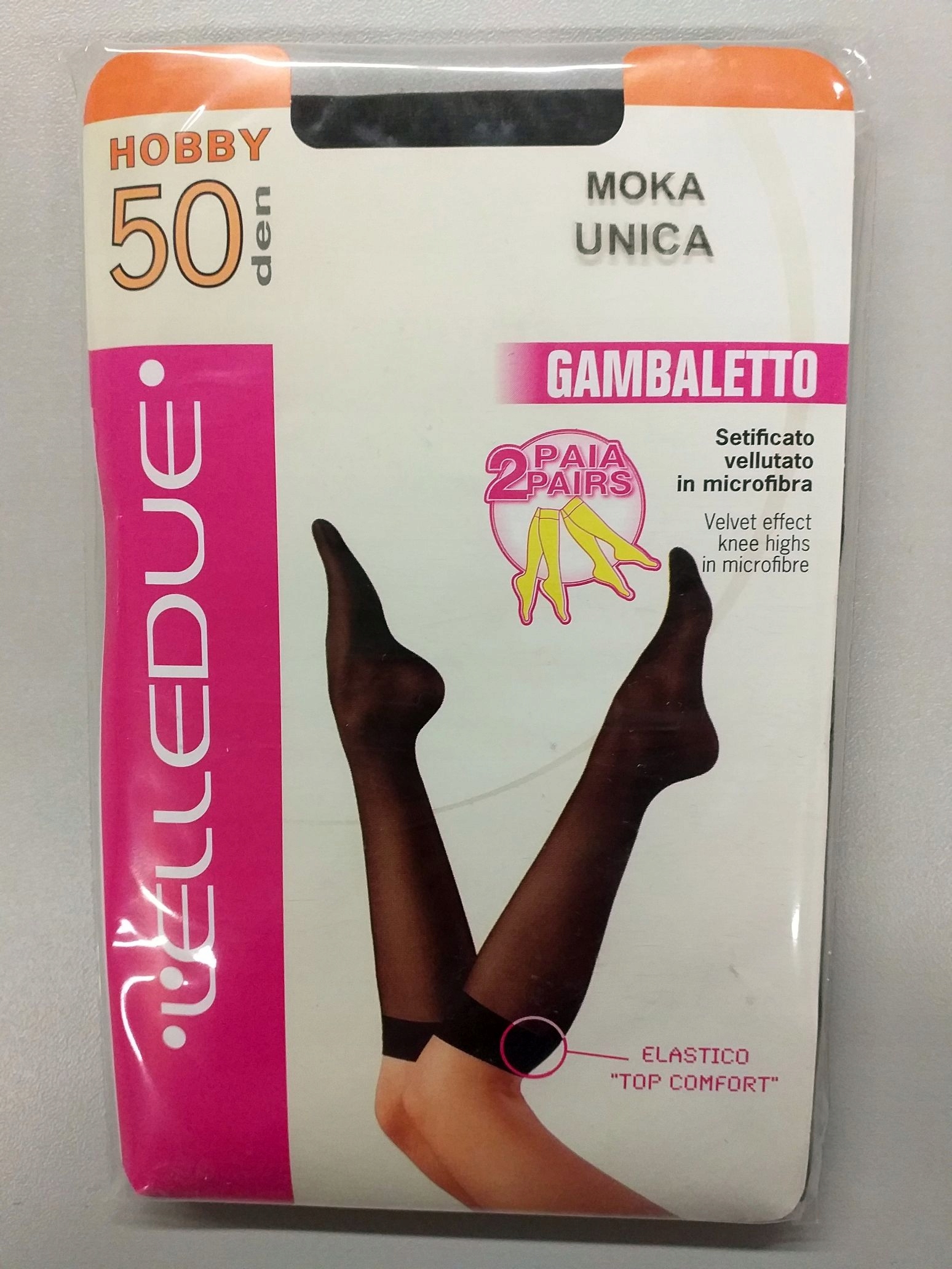 

Elledue Hobby 50 Podkolanówki Moka Roz.:One size