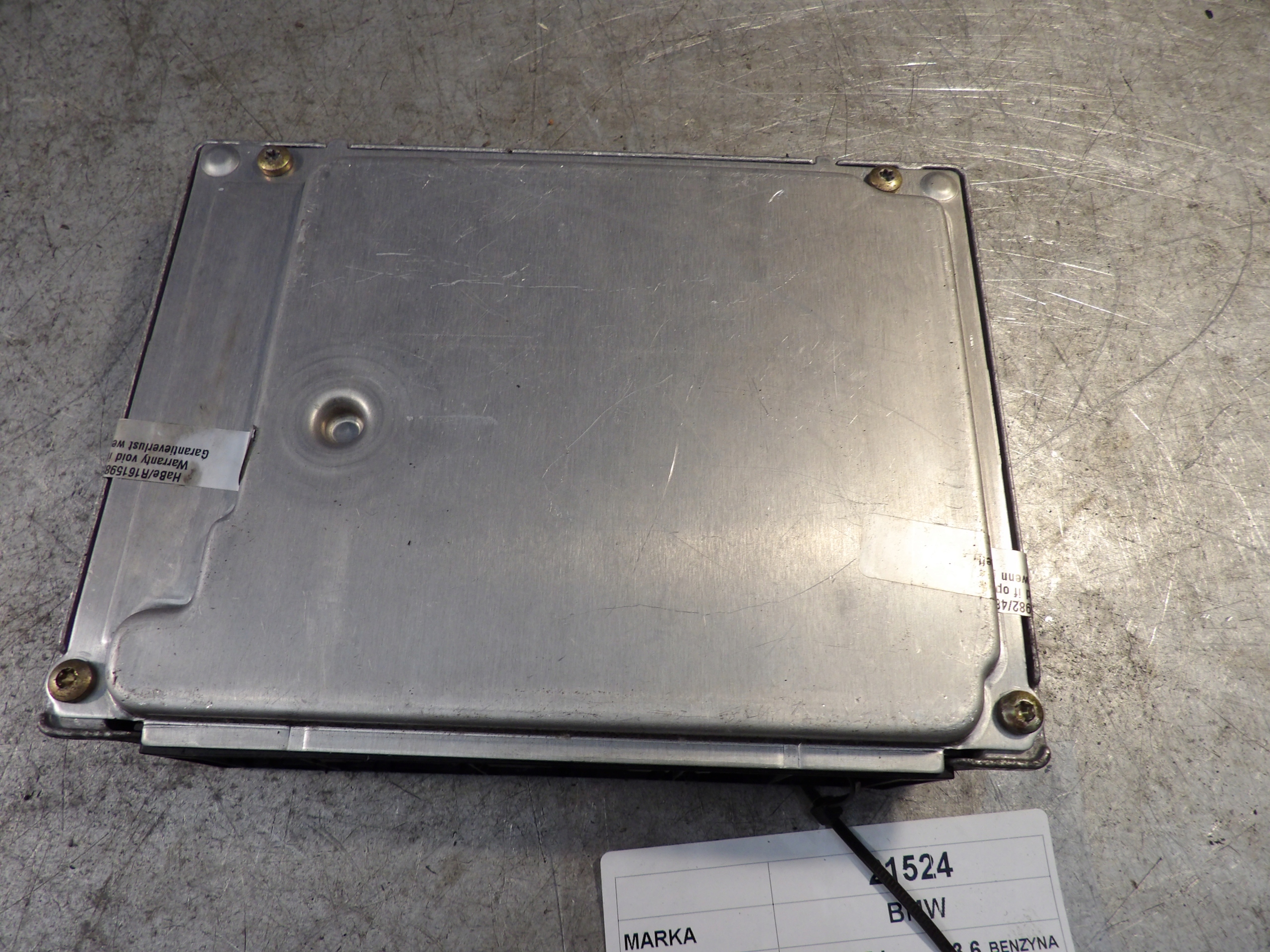 BMW 7 E65 control unit of the engine 7520435 7520080 0261209002
