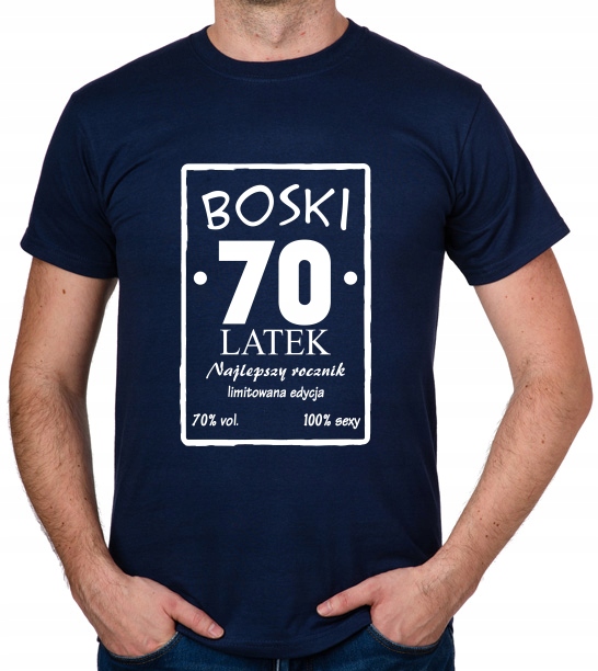 

koszulka Boski 70 Latek prezent