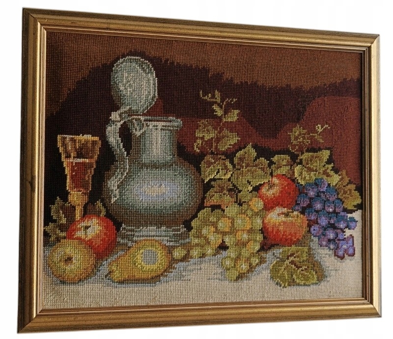 Stylowy Gobelin Owoce 55,5 x 45,5 cm kl