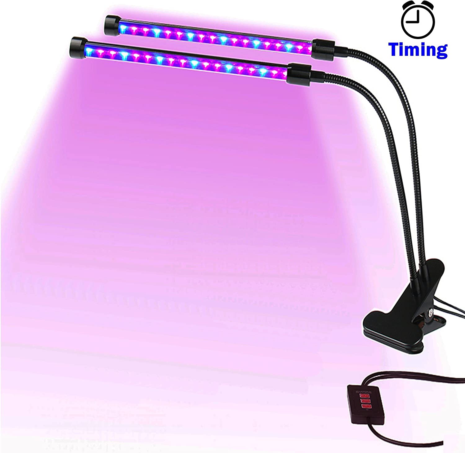 

Lampa Led Do Uprawy Roślin Grow Light Podwójna 12W
