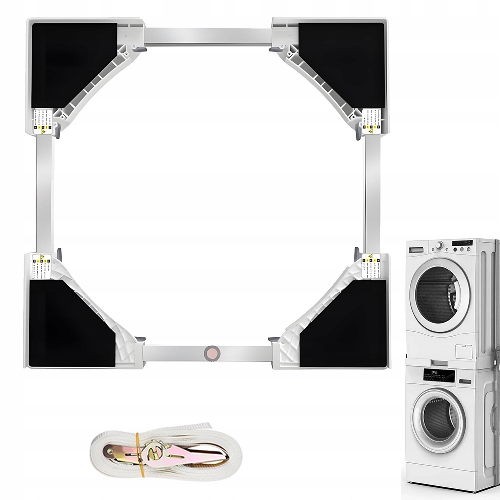 Łącznik Pralki Suszarki Regulowany 46CM-66CM Z 8 Mat Trwały I Solidny