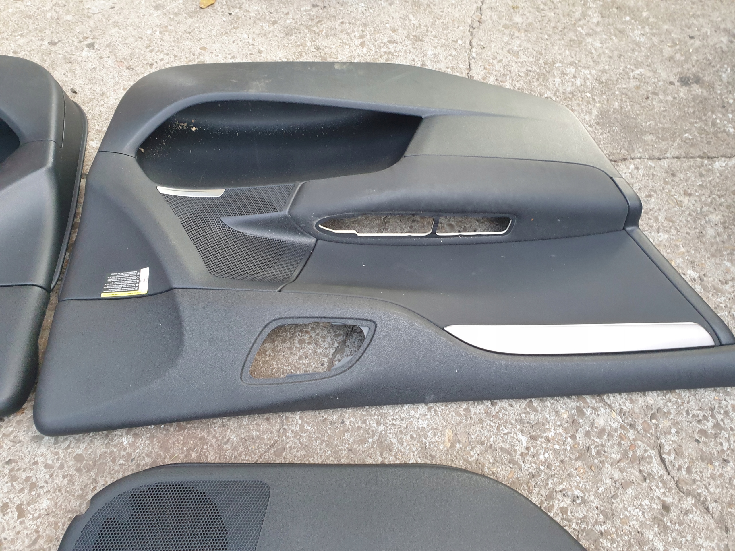 upholstery side door CITROEN C4 B7 II 2010-2017