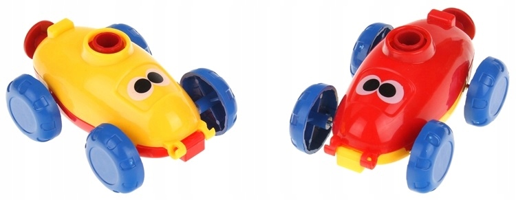 Wyrzutnia BALONOWA Samochodów Rakiet na Balony Samochód Auta Pompka Materiał plastik