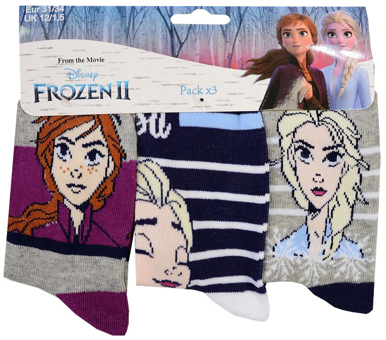 

Frozen II Dziewczęce Skarpetki 3-PACK 27/30 F123A