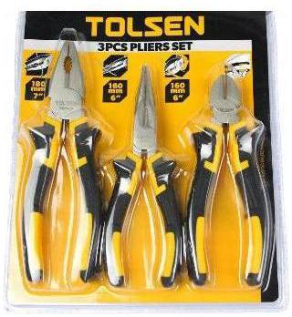 Sada kleští kleště 160 mm 3 kusy