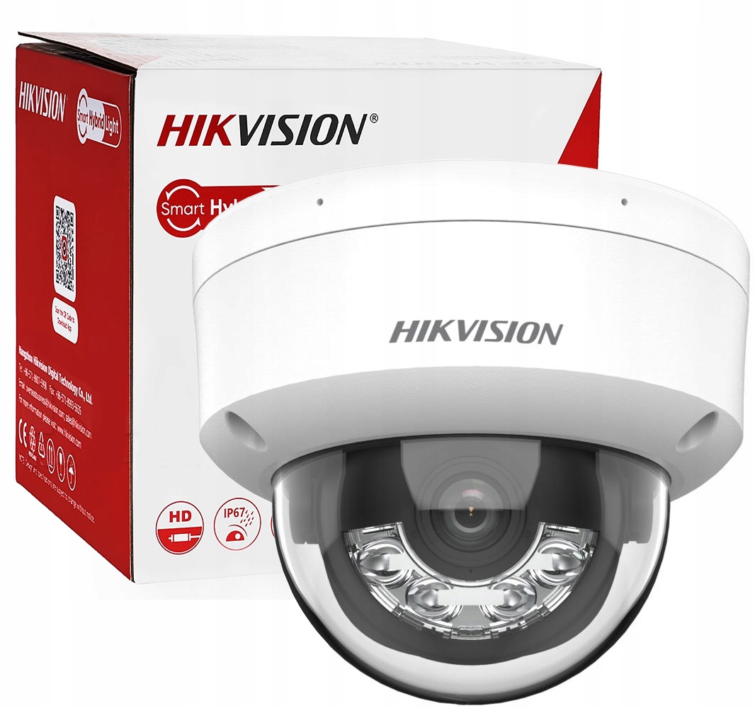 Ip kamera 6MPx Hikvision DS-2CD1163G2-LIU (2.8MM) Pl PoE Smart Light