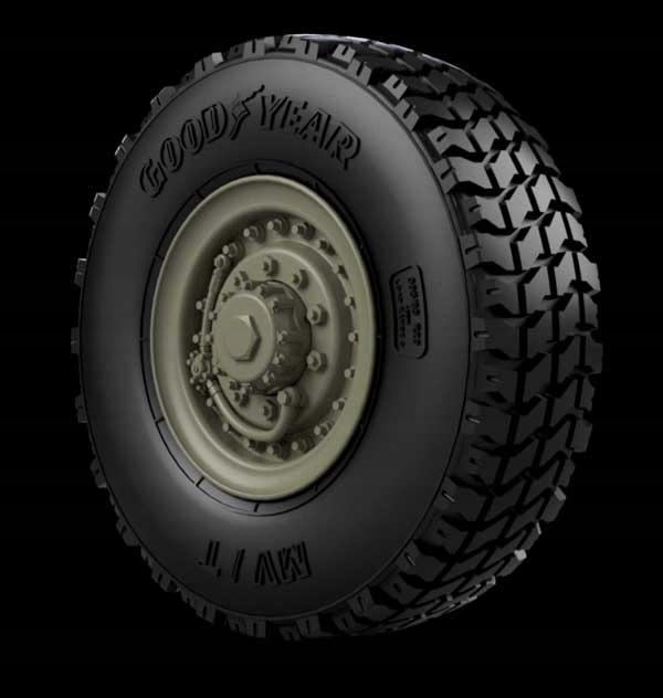 Panzer Art RE35-710 1/35 M1083 Fmtv Silniční kola