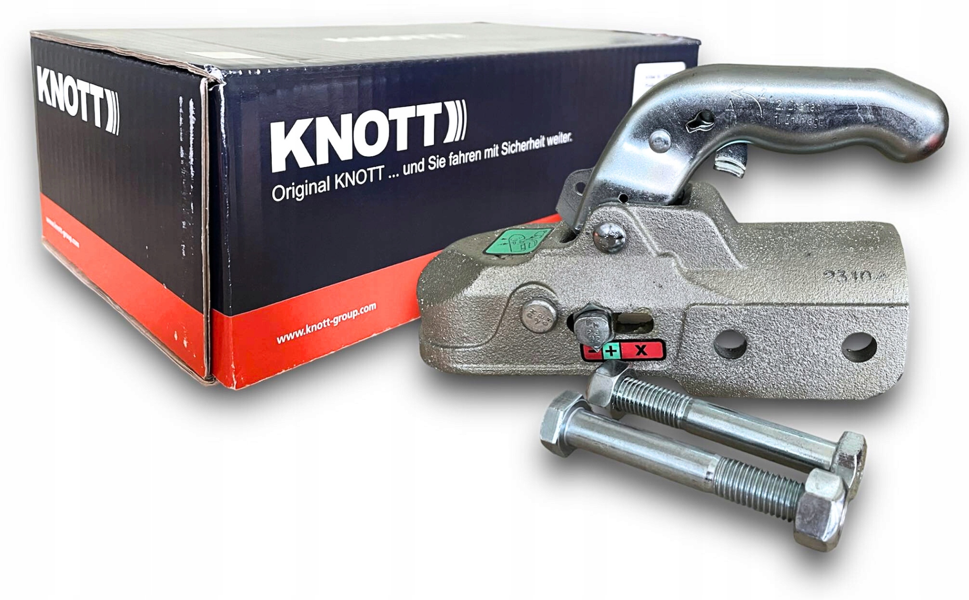 Kulový závěs Knott Fi 60 M14 3500 kg litinový