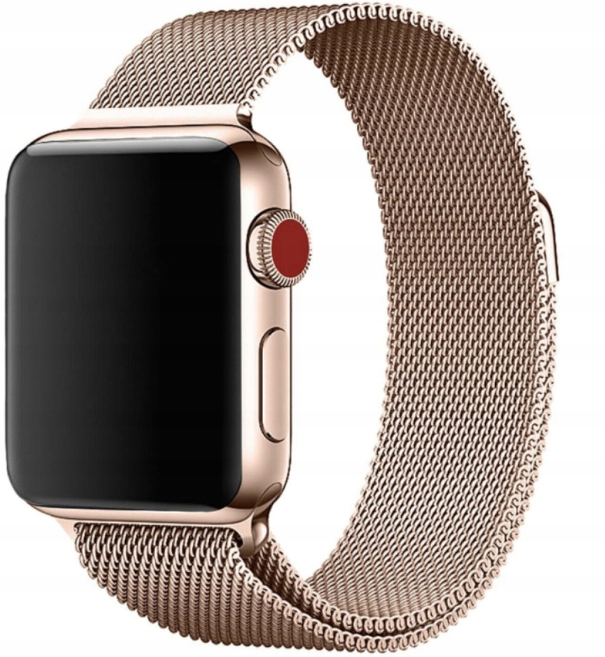

Metalowy Pasek Do Apple Watch Gold Bransoleta