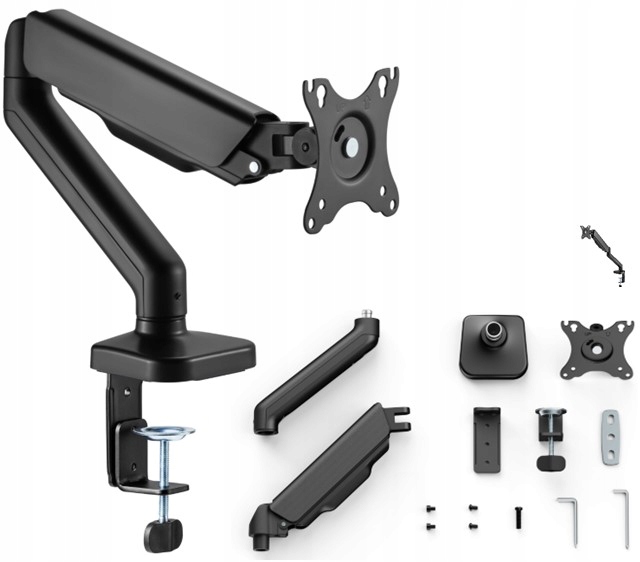 Držák stojanu na rameno monitoru k psacímu stolu pro monitor Iiyama B2483HS-B3, věšák