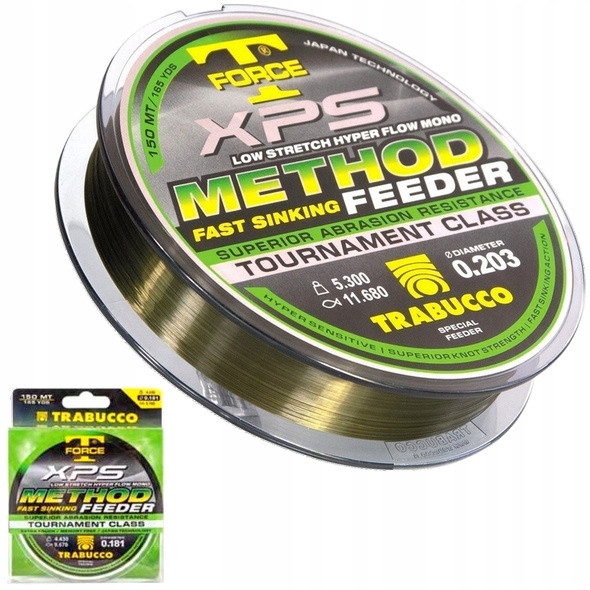 Trabucco Żyłka T-Force Method Feeder 0,283mm 150m