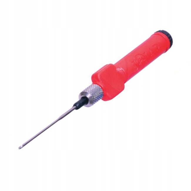 2x Rybářská jehla na návnady a kuličky Solar Boilie Needle červená