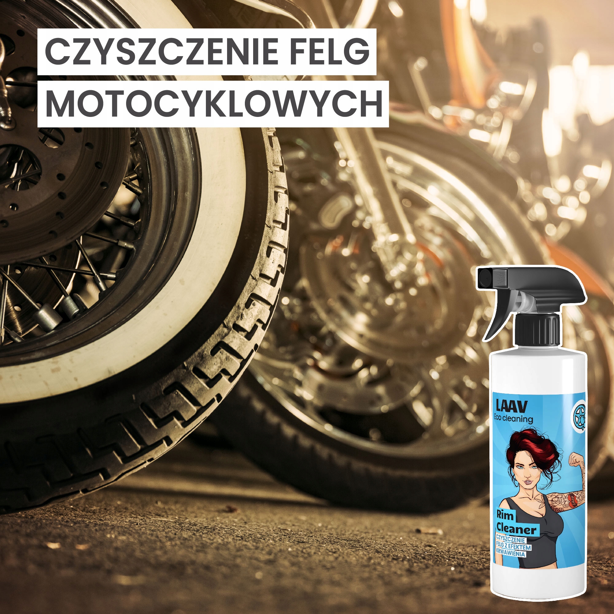 CZYSZCZENIE mycie FELG bez szorowania EFEKT KRWAWIENIA płyn LAAV 250 ml Pojemność opakowania 250 ml