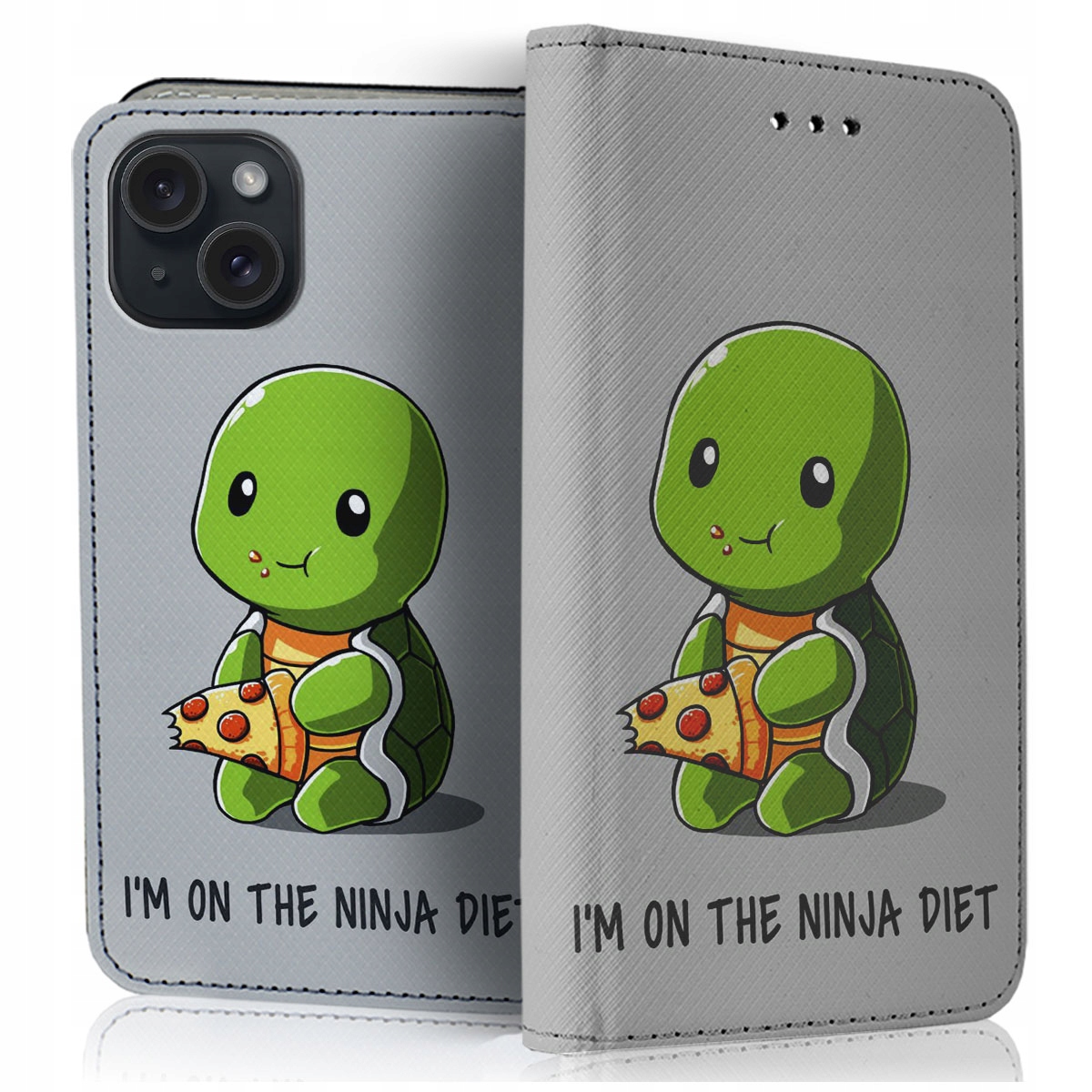 Stylowe Etui Portfel Na Magnes Do Apple Iphone 15 Jakość
