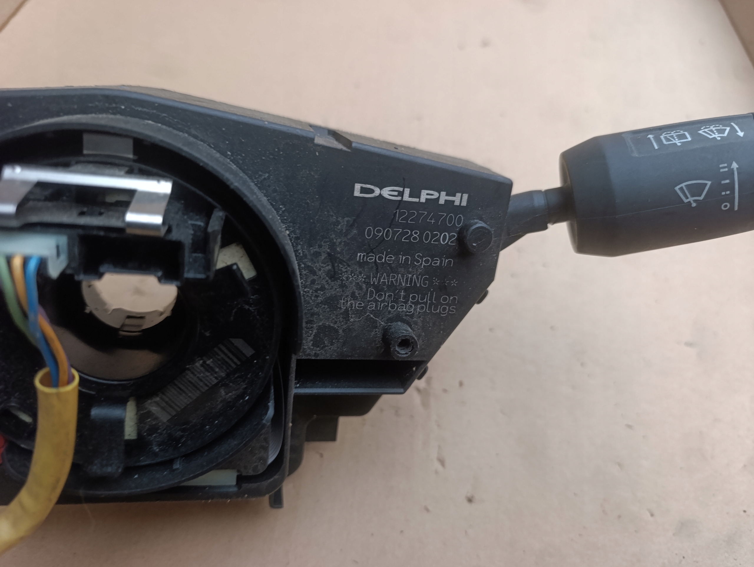interruttore DEVIO LUCI TERGICRISTALLO TERGI luci Opel Corsa D 06-14 13142283
