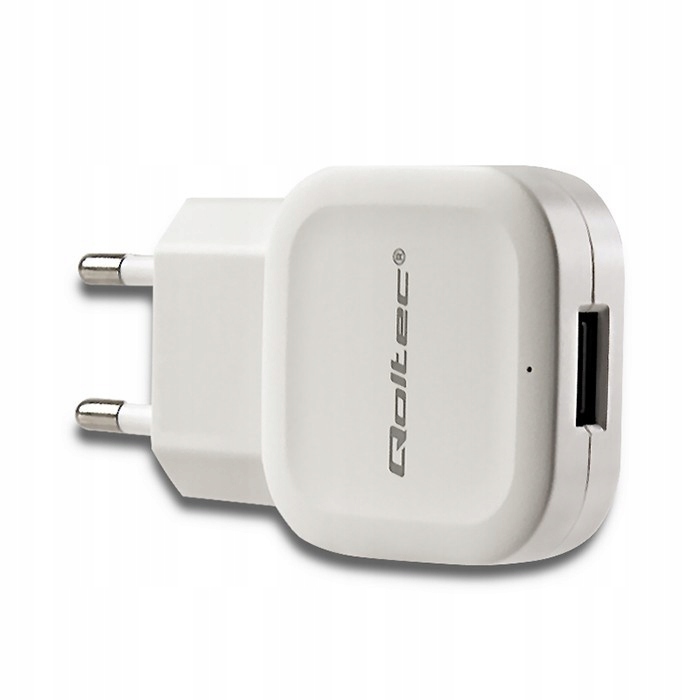 Q Ładowarka sieciowa 12W 2,4A z portem Usb 5V Whit