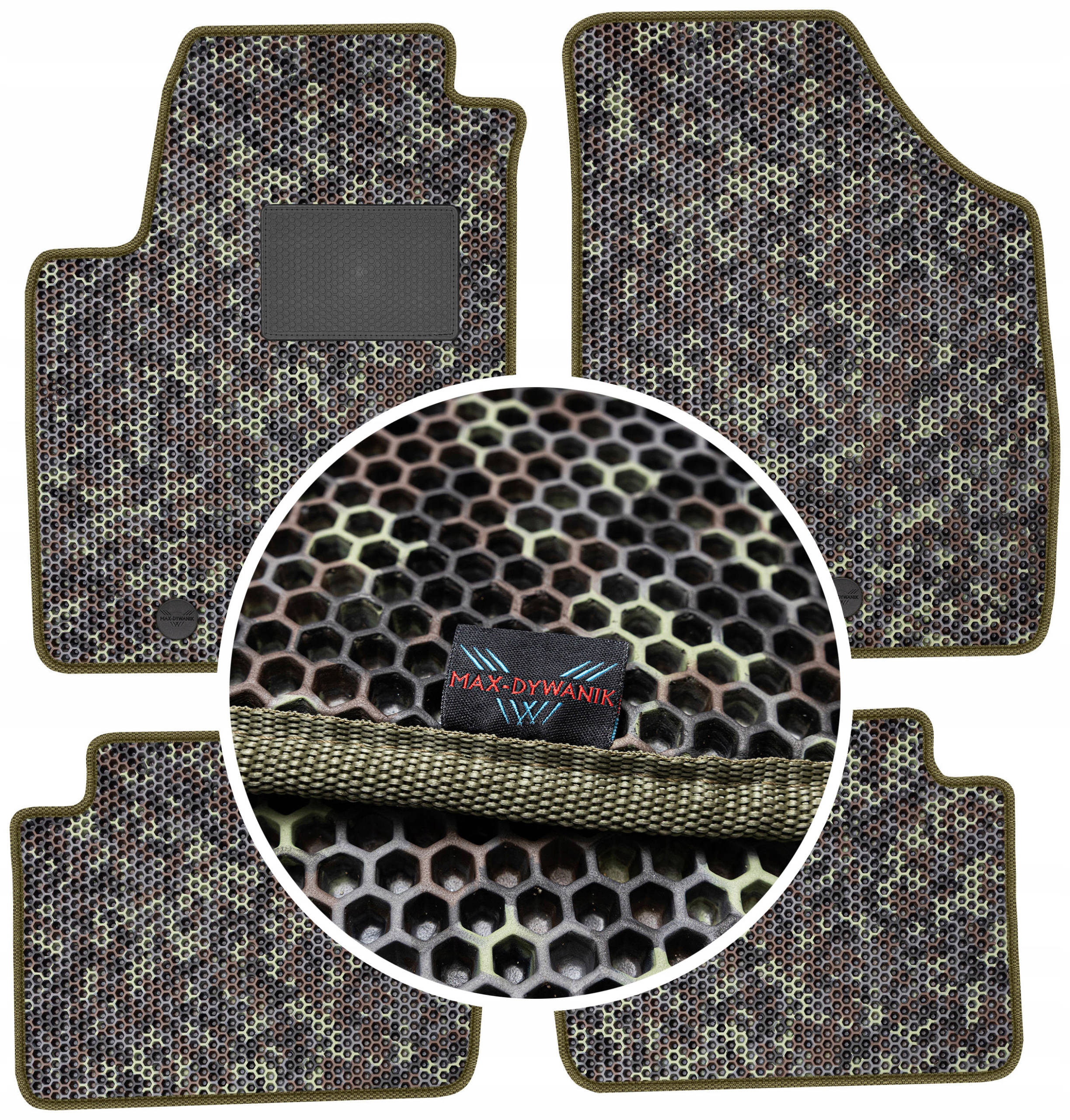 Hyundai i10 I 2008-2013 Gumové rohože Eva Moro