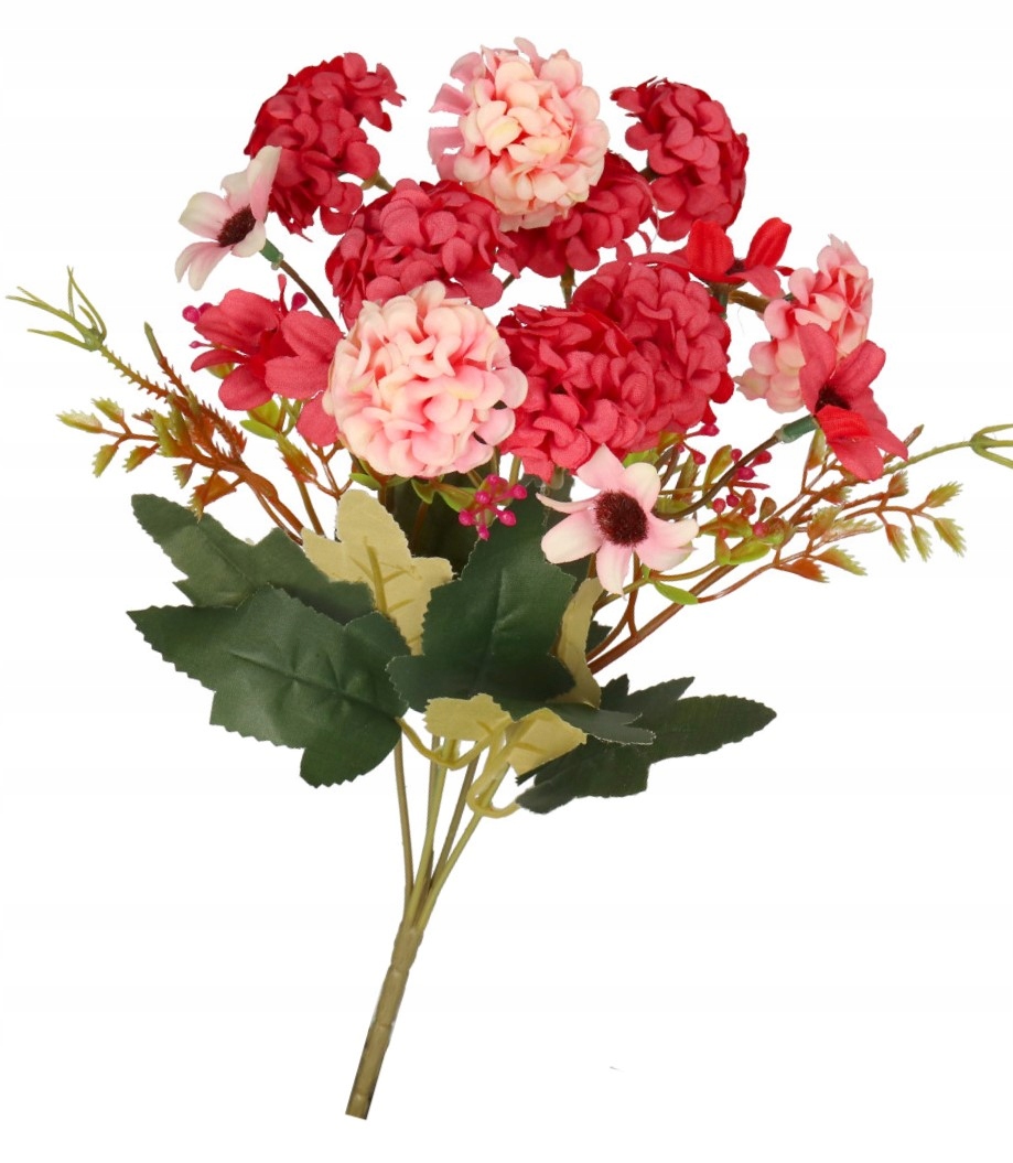 SZTUCZNE KWIATY ROŚLINY GAŁĄZKI HORTENSJA BUKIET Kod producenta 650507