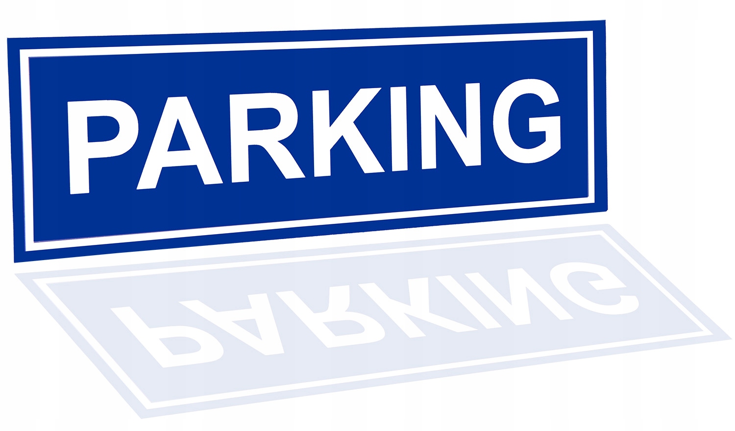 

Tablica Tabliczka Parking Miejsce Pcv 32x10,5cm