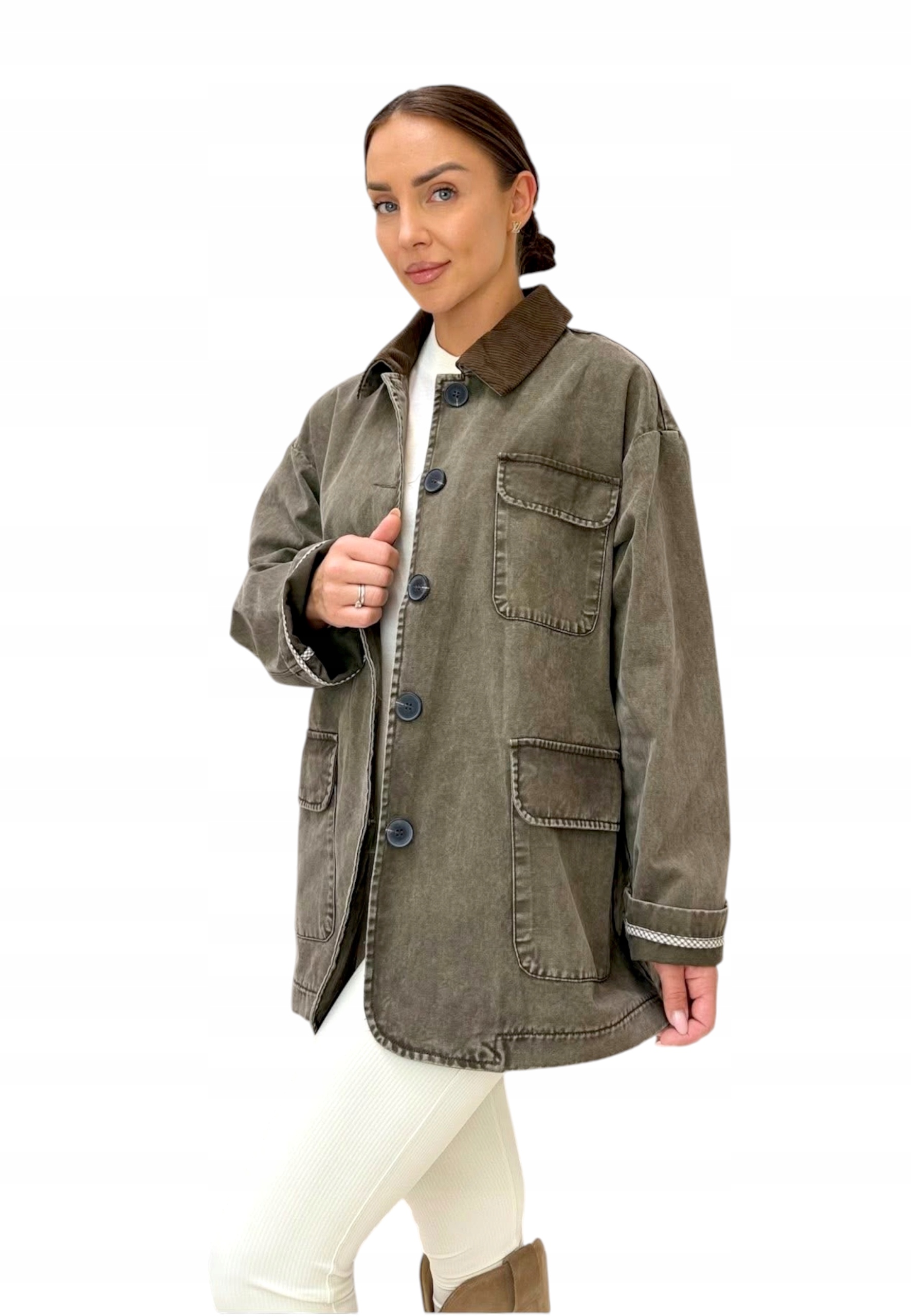 Wiya Kurtka parka brązowy