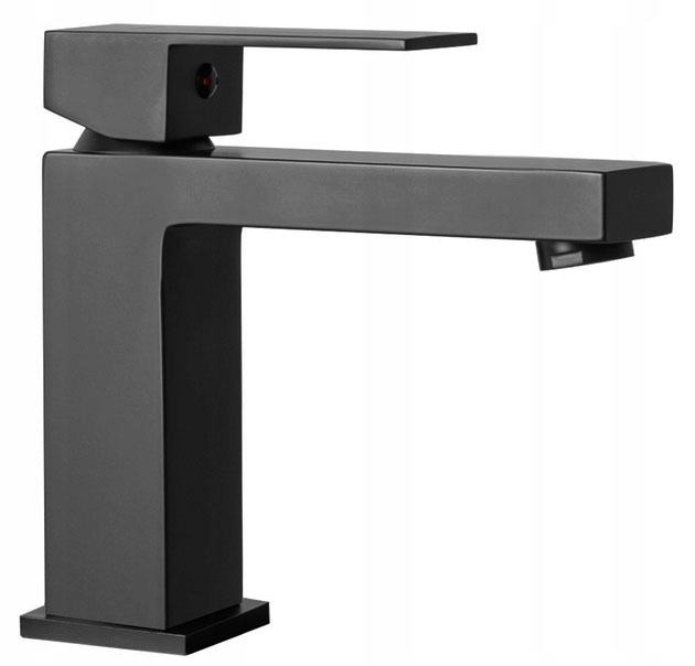 

Bateria Umywalkowa Fenix Niska Black Mat Czarna