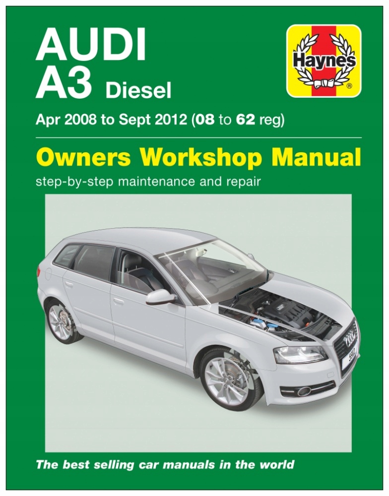 Audi A3 8P Diesel (2008-2012) instrukcja napraw Haynes
