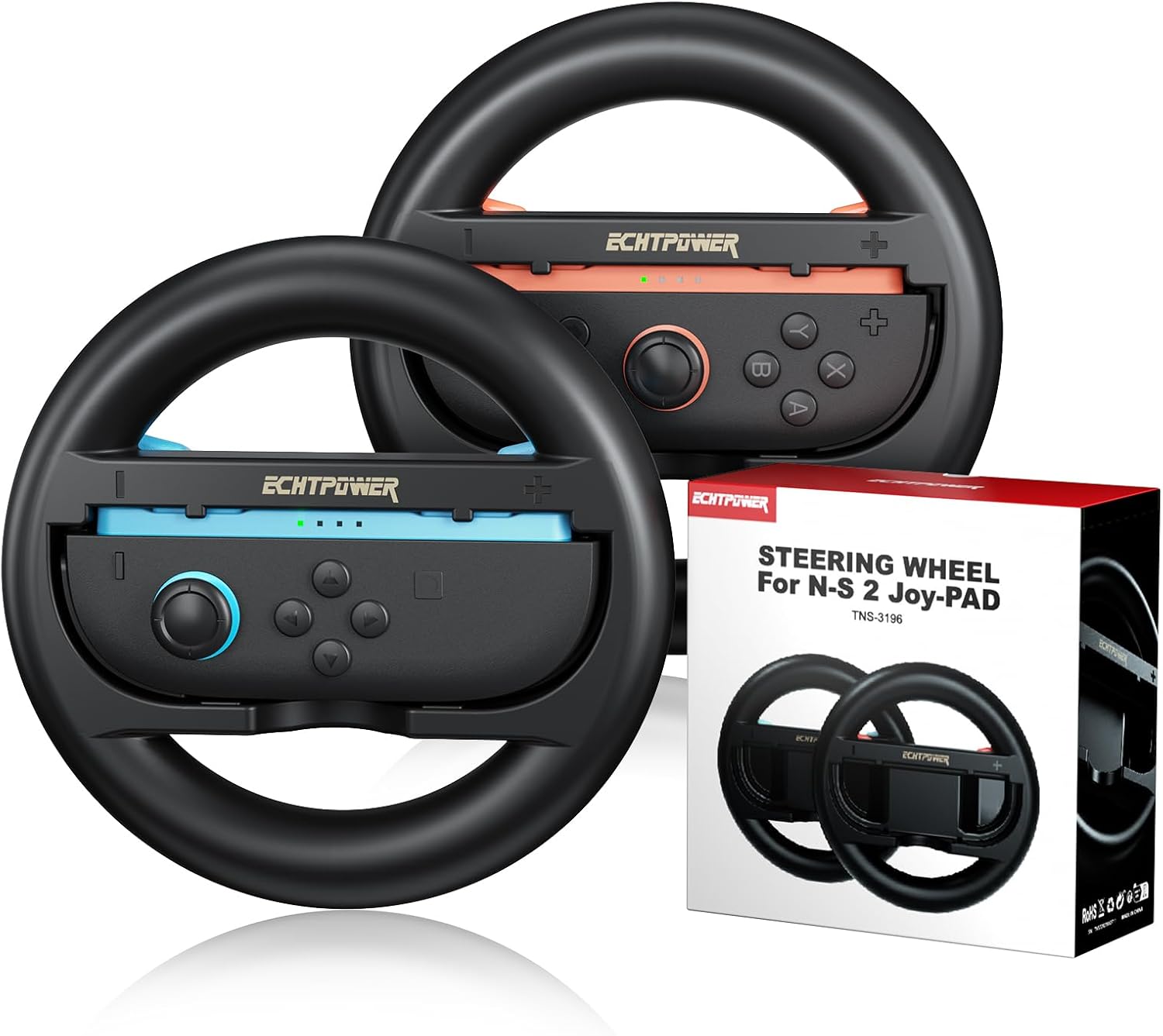 KIEROWNICA UCHWYT 2 SZT WHEEL JOY-CON 2 DO KONSOLI NINTENDO SWITCH 2