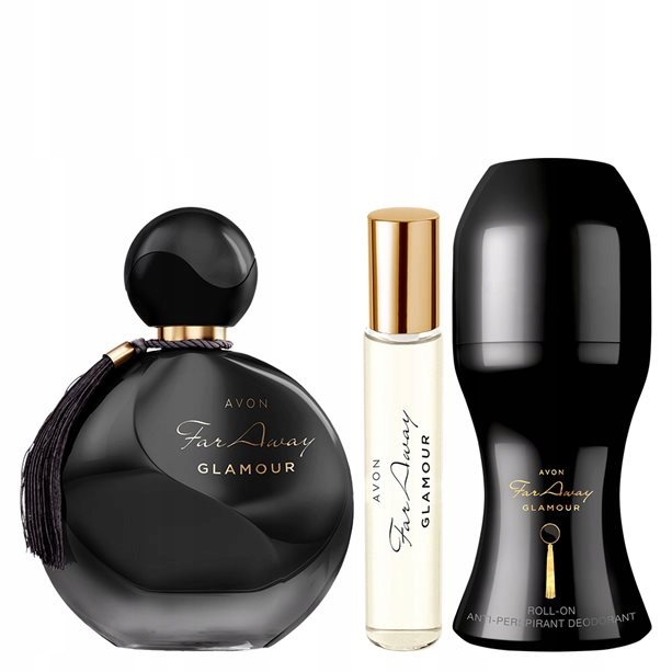 

Avon Zestaw Far Away Glamour 3 Sztuki Kulka Per
