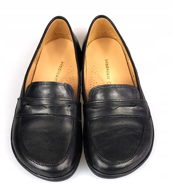 Barefoot Mokasíny Celé Z Přírodní Kůže Pro Širší Chodidla (MILANO)36