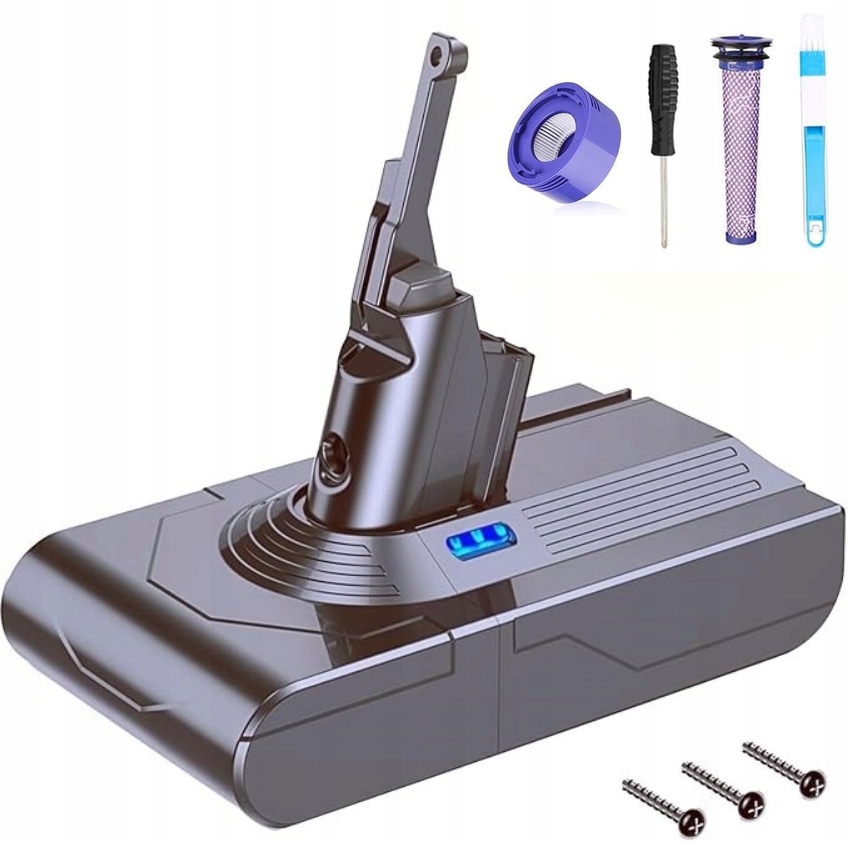 Náhradní Akumulátor Kompatibilní S Vysavačem Dyson V8 6000MAH