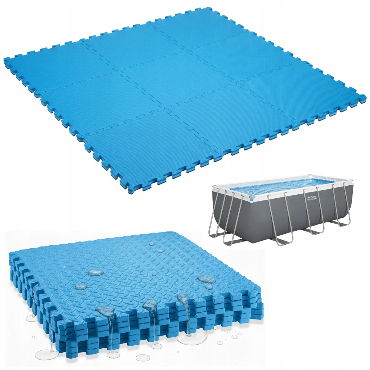 Pěnová podložka pod podlahu pod bazén pro Bestway 56457, ochrana dna