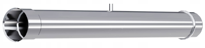 Kzs Trubka s měřícím hrdlem 1/2" fi 160 mm 1 m gr 0,8 mm žár
