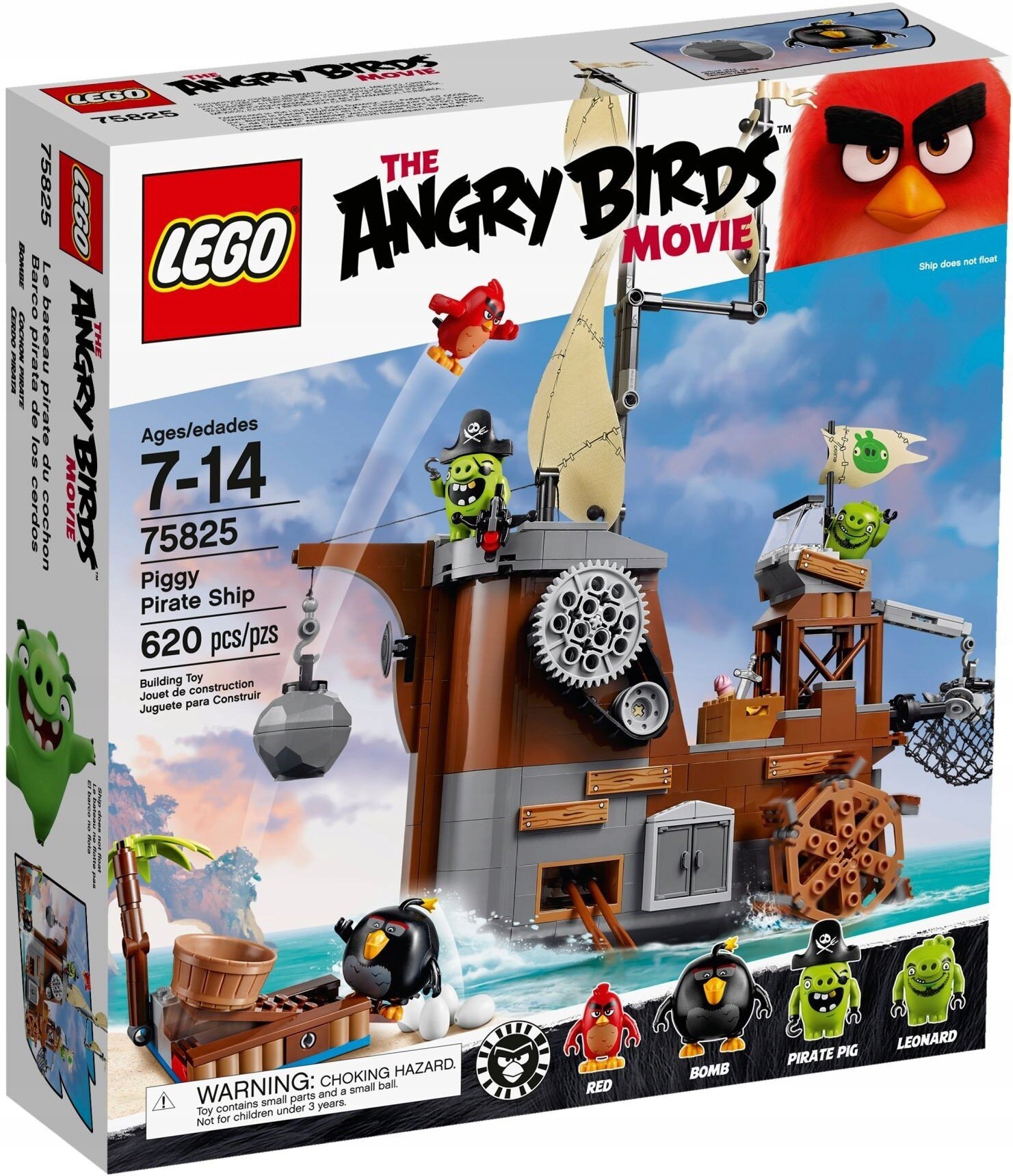 Lego Angry Birds 75825 Loď Nové