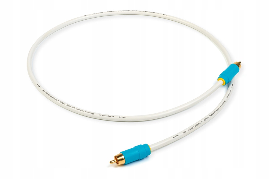 Chord C-Line | Coaxial 1xRCA/1xRCA | 1m