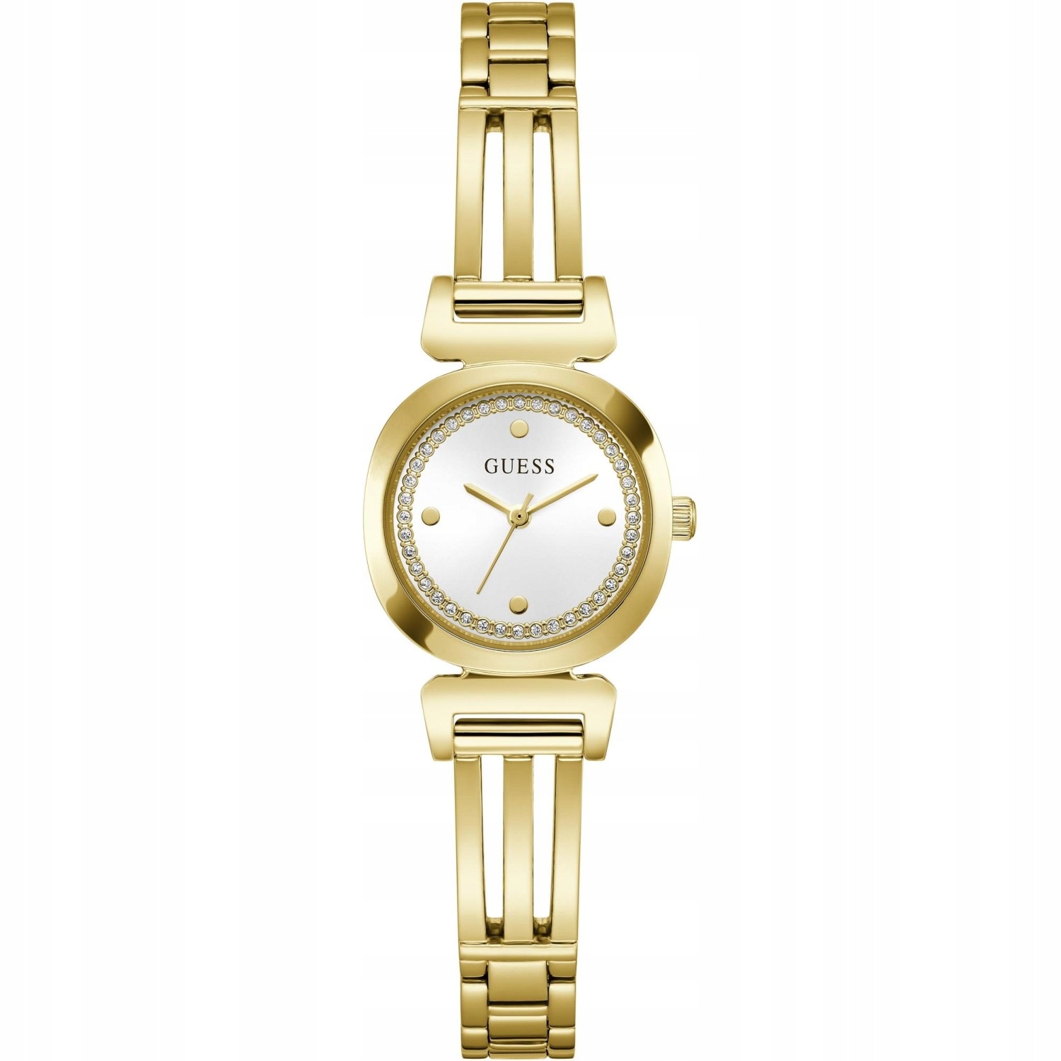 Dámské hodinky Guess GW1083L2 Zirkony zlaté