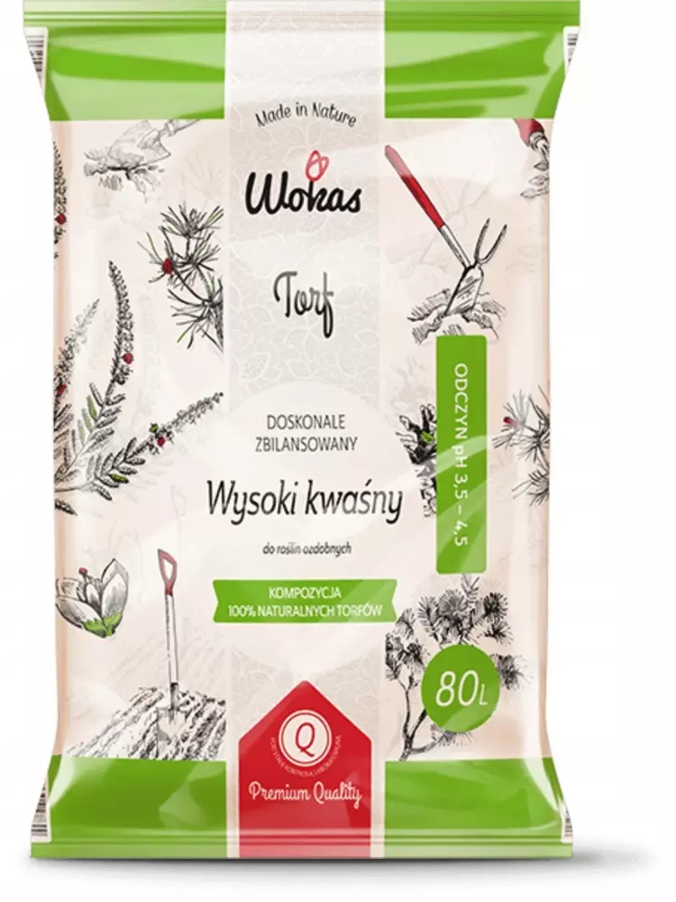 

Wokas Torf Kwaśny 80l Ph 3.5-4.5