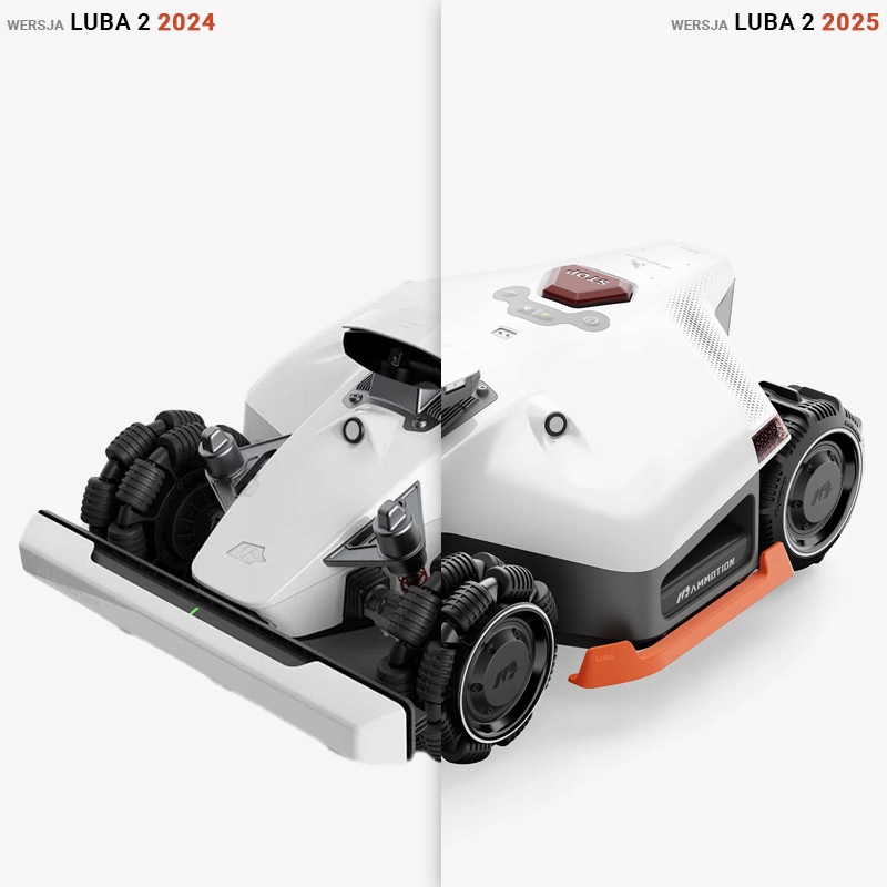 Mammotion LUBA 2 AWD 3000X Robot koszący GPS Bez kabla Model 2025r Marka Mammotion