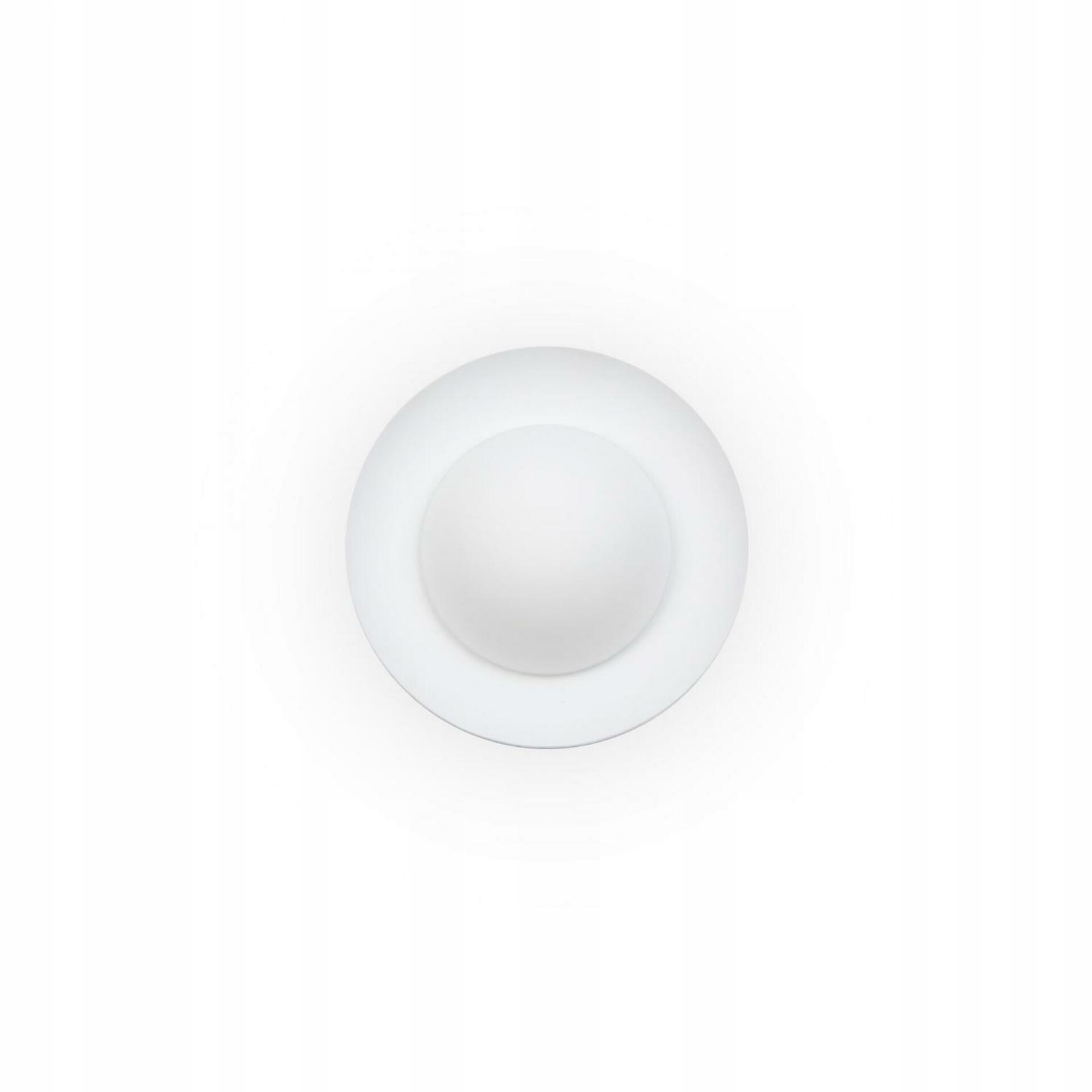 Stropné svietidlo Faro Side 200 biela, G9, Ø200 mm, moderná oceľ/sklo