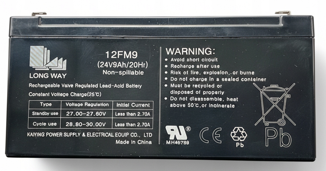 Akumulator 24V 9Ah bateria do pojazdów , Ups , alarmu itp. dostawa 2026