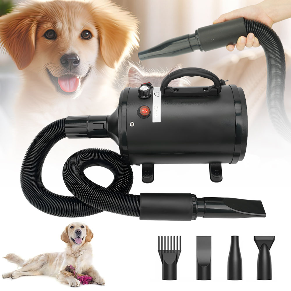 Levně Groomerská Sušička Pro Zvířata S Vysokou Rychlostí 2800 W, Výkonná, Profesionální